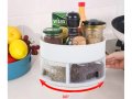 Въртящ се кухненски органайзер с 4 чекмеджета + включени 4 бр лъжички, снимка 7