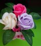 Букет от сапунени рози , снимка 14