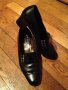 Дамски испански обувки 38 черни естествена кожа Pie Santo , снимка 1 - Дамски елегантни обувки - 26851157