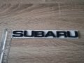 черен надпис емблема Субару Subaru, снимка 3