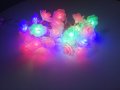 Коледни LED лампички цветя, снимка 8
