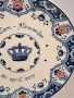 декоративна порцеланова цветна чиния Royal Delft 22/2, снимка 2