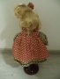 № 6463 стара порцеланова кукла   - със стойка  - височина 40 см , снимка 3