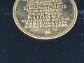 Златна монета Martin Luther 21,6 K, снимка 4