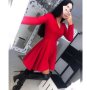 Много Стилна рокля в червено за вашите официални случаи, снимка 1 - Рокли - 43527654