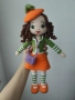 Нова ръчно плетена кукла, снимка 1