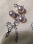 Комплект в 3 части със сладководни перли 💥, снимка 1 - Бижутерийни комплекти - 33249489