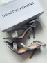 Dorothy Perkins Сребърни сандали на висок ток 39, снимка 1