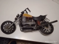Стар метален мотоциклет и пикап пътна помощ, за декорация, големи, снимка 8