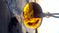 Ръчно изработена висулка от кехлибар, повдигаща настроението / Handmade amber pendant, uplifting, снимка 8