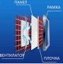 Вентилатор за баня с Плочка + Клапа, снимка 2