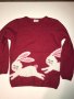 Пуловер и дънки за момиче - размер 140, снимка 1 - Детски комплекти - 27372418
