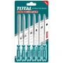 Комплект пили за метал TOTAL, 6 броя, 140 мм - TL THT91462, снимка 1