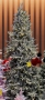 Коледна елха с вградени лампички по връхчетата, снимка 6