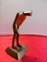 Малка Авторска Бронзова Пластика , Статуетка , снимка 2