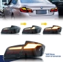 Тунинг LED стопове BMW 5 F10 F11 2009-2016 Plug & Play (Dragon scale), снимка 6