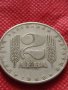 Монета 2 лева 1969г. от соца 25 години Социалистическа революция за колекция - 25004, снимка 3