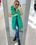 Дълъг елек Братан в зелен цвят 🍀🍀🍀, снимка 1 - Елеци - 43270356