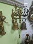 Чудесна много красива антикварна белгийска бронзова камбана , снимка 5