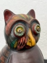 Мексиканска теракота с изображение на сова. №7421, снимка 6