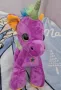 Нов плюшен цветен сладур Еднорог, снимка 6