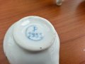 Антикварни порцеланови чашки кратунки 55г, снимка 3