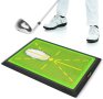 JIMITOP Golf Swing Mat 30х43 см уширена дъска за люлеене на дъска за тренировки по голф на закрито, снимка 5