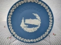 5 винтидж коледни чинии Wedgwood Jasperware, снимка 4