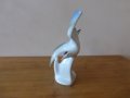 Немска порцеланова фигура птица Буревестник 1970 г статуетка, снимка 7
