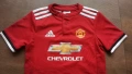 Adidas FC MANCHESTER UNITED Kids Football T-Shirt Размер 5-6 г / 116 см детска футболна тениска 9-66, снимка 3