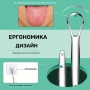 Инструмент за почистване на езика от неръждаема стомана, снимка 8