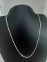 Сребърен синджир, снимка 1 - Колиета, медальони, синджири - 43046718