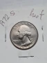 USA 25 CENTS 1972-S  PROOF COIN. UNC , снимка 3