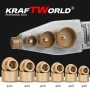 Поялник за полипропиленови тръби Ф20–63 мм KraftWorld 2500W Лепачка за ППР + ножица и ръкавици, снимка 12