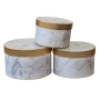 Комплект кръгли кутии за подаръци, 3 размера, снимка 3