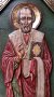 Ръчно рисувана Икона от дърво на Свети Николай Чудотворец, снимка 4
