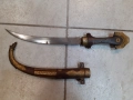 Стара автентична арабска кама,кумая,ханджар, снимка 3
