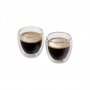 Тънкостенни чаши за кафе с двойно дъно и термо стъкло комплект 2 бр., снимка 6