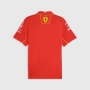 Puma Scuderia Ferrari F1 Team - Оригинална мъжка тениска с яка, снимка 2