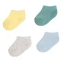 Бебешки чорапи различни цветове - 4 чифта S_1249423, снимка 1