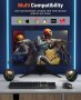 LENRUE PC RGB геймърски високоговорители с Bluetooth 5.0, 3,5 mm жак,10 W стерео звук, снимка 3