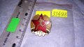 ГТО Стара ЕМАЙЛИРАНА БРОНЗОВА СОЦ НРБ ЗНАЧКА на ВИНТ ДИП КОМУНА СЕРИЕН НОМЕР РЯДКА 33498, снимка 3