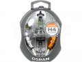 НОВИ! Комплект резервни лампи крушки за автомобил OSRAM Original H4 CLKM + 3 бушона, снимка 2