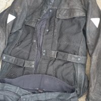 Мото екипировка панталон с яке кожа с текстил , снимка 3 - Аксесоари и консумативи - 39842808