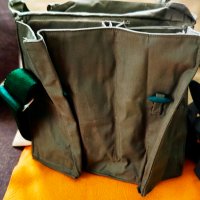 Брезентова военна чанта от противогаз, снимка 4 - Чанти - 43725494