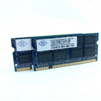 4GB DDR2 (2х 2GB) Рам Памети за ЛАПТОПИ RAM MEMORY SO-DIMM за Компютри ДДР2 СОДИМ, снимка 4 - RAM памет - 21021563