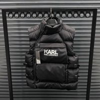 Karl Lagerfeld Nike мъжки елек зимена  дебела ветроустойчива пухенка, снимка 9 - Спортни дрехи, екипи - 32247769