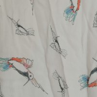 Zara бяла риза на птици, снимка 4 - Ризи - 38010974