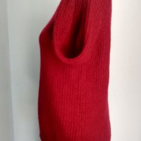 Пухкав дизайнерски пуловер от мохер и примеси "samsoe & samsoe"®, снимка 3 - Блузи с дълъг ръкав и пуловери - 40154204