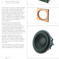 Linn Sizmik 10.25 Kustom active subwoofer

, снимка 1 - Други - 43447639